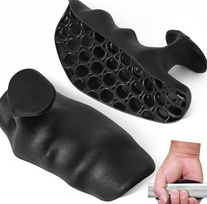 Silicone Gym Grips Fingerless Workout Gym Gloves