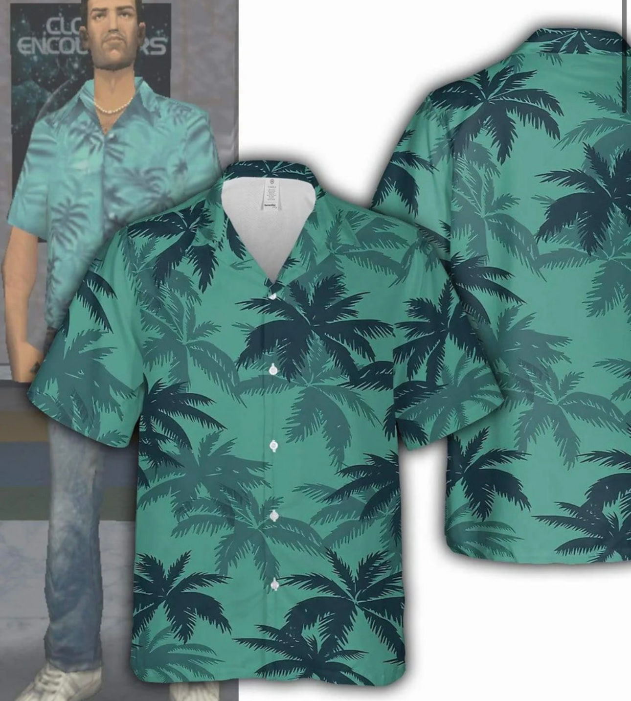 ISLAND DRIP™ - VICE CITY HAWAIIAN SHIRT