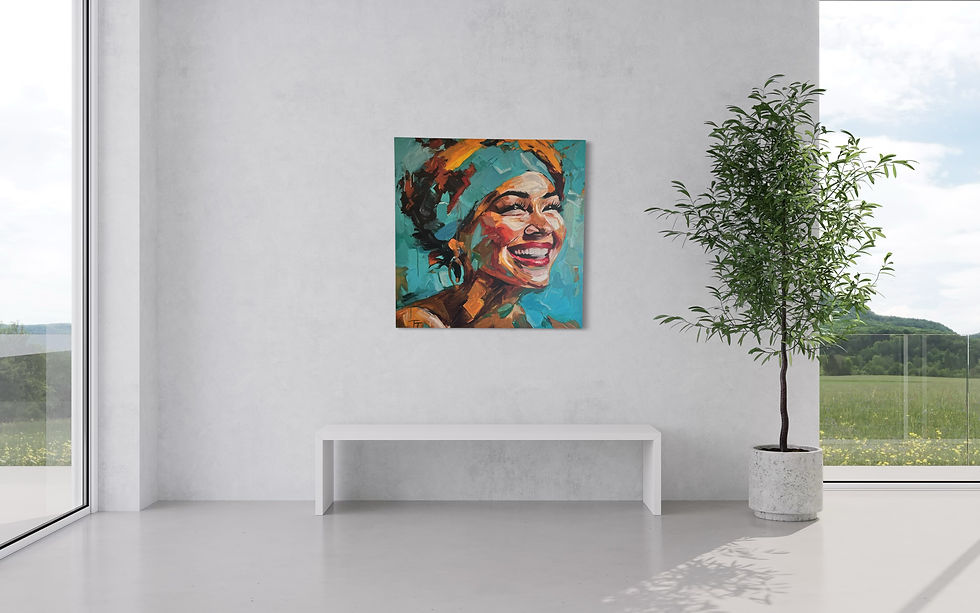 Thumbnail: Smile Canvas Print