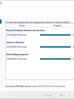 Déployer rapidement un serveur RDS