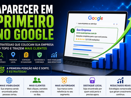 aparecer em primeiro no Google com estratégia de SEO para empresas