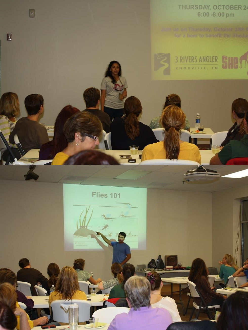 Samantha Bild and Allen Gillespie were wonderful event organizers and instructors.