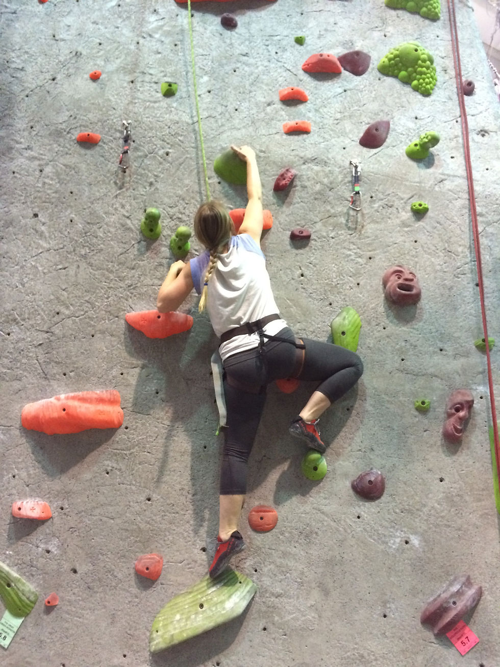 SheJumps Into Climbing
