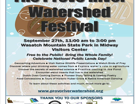 Come celebrate with SheJumps at The Provo River Watershed Festival!