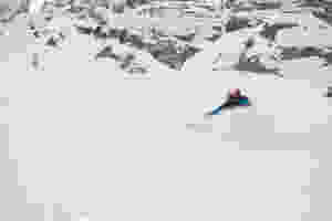 Meaghann Gaffney slashing some pow