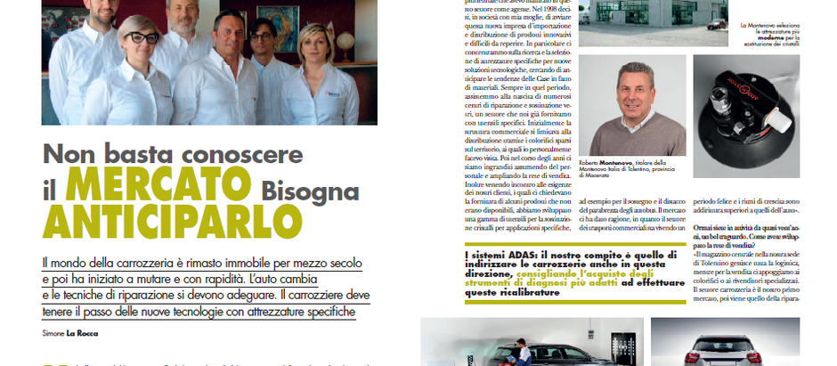 Intervista sulla rivista Car Carrozzeria