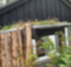 Biodivers dak op tuinberging