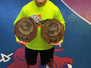 Coach Yi Wins Veterans National Champion Titles in Freestyle and Greco