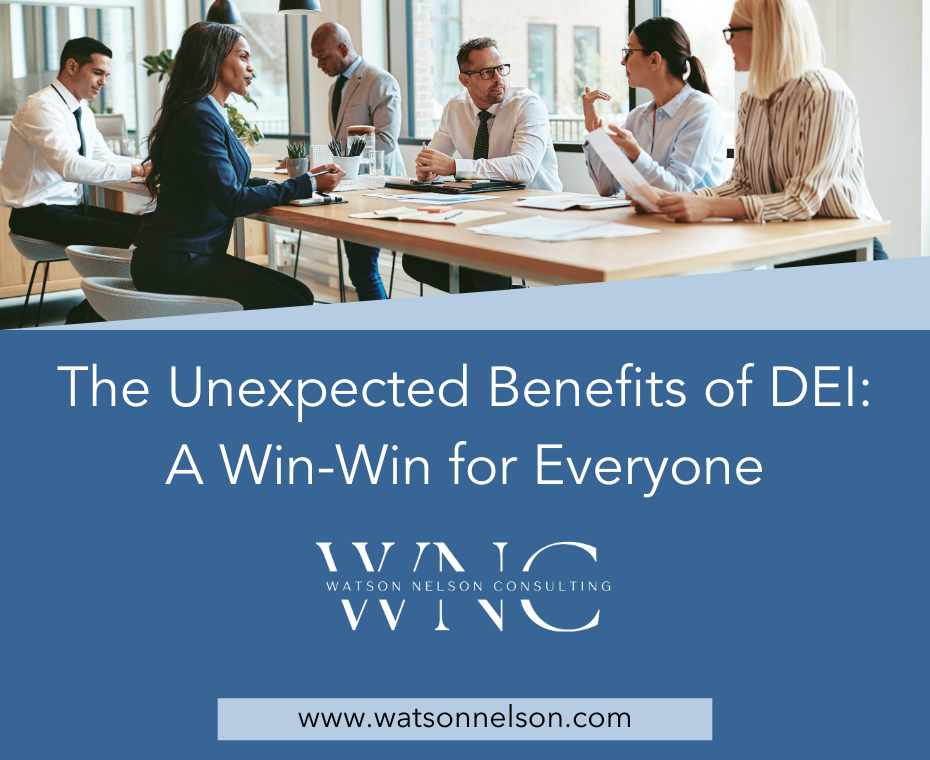 The Unexpected Benefits of DEI A WinWin for Everyone The Unexpected Benefits of DEI A WinWin for Everyone