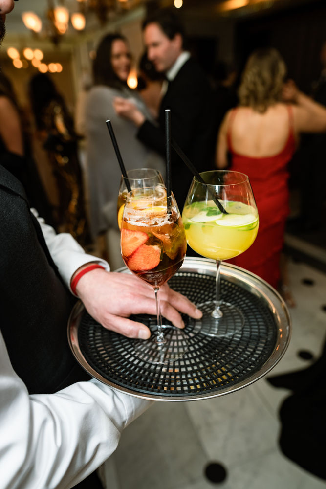 Guest degustations of amazing food on private parties. Hospitality , reflecting the finesse of their skills.