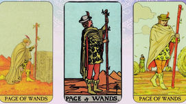 Page of Wands Tarot Card Meaning: Before During After - Complete Three Stage Reading Guide