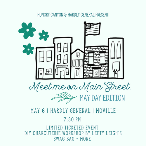 Meet Me on Main Street May Day Tickets hungrycanyondesign