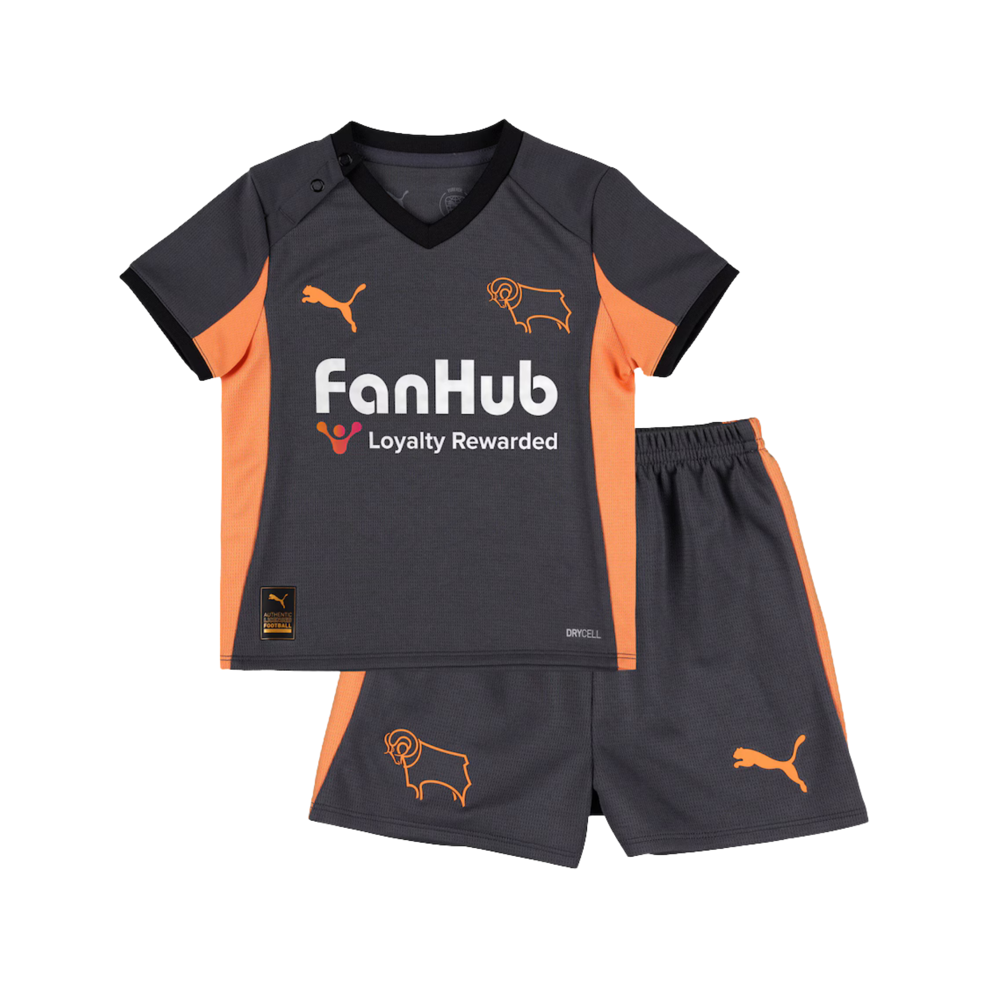 Детски Екип Puma Derby County Гостуващ 2025/26