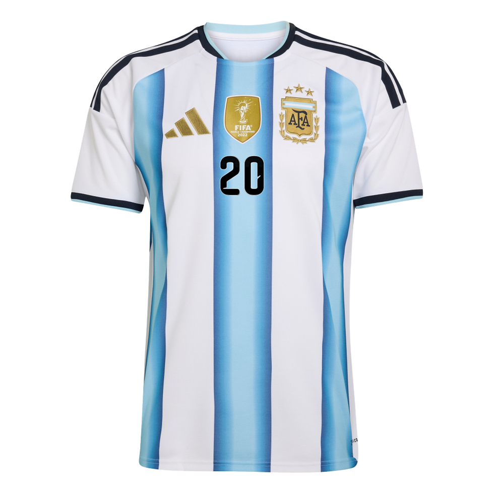 Миниатюра: Тениска Adidas Argentina Домакинска 2026 (MAC ALLISTER 20)