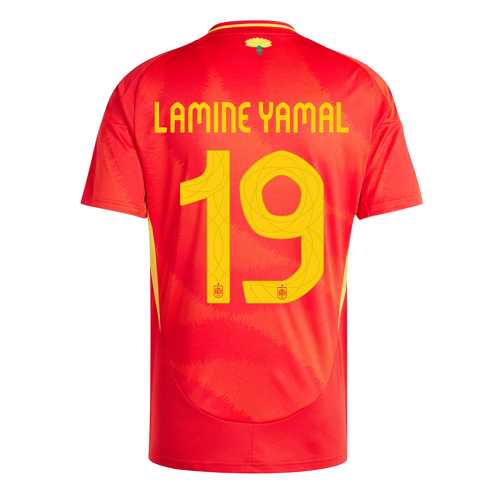 Миниатюра: Тениска Adidas Spain Домакинска 2024 (LAMINE YAMAL 19)
