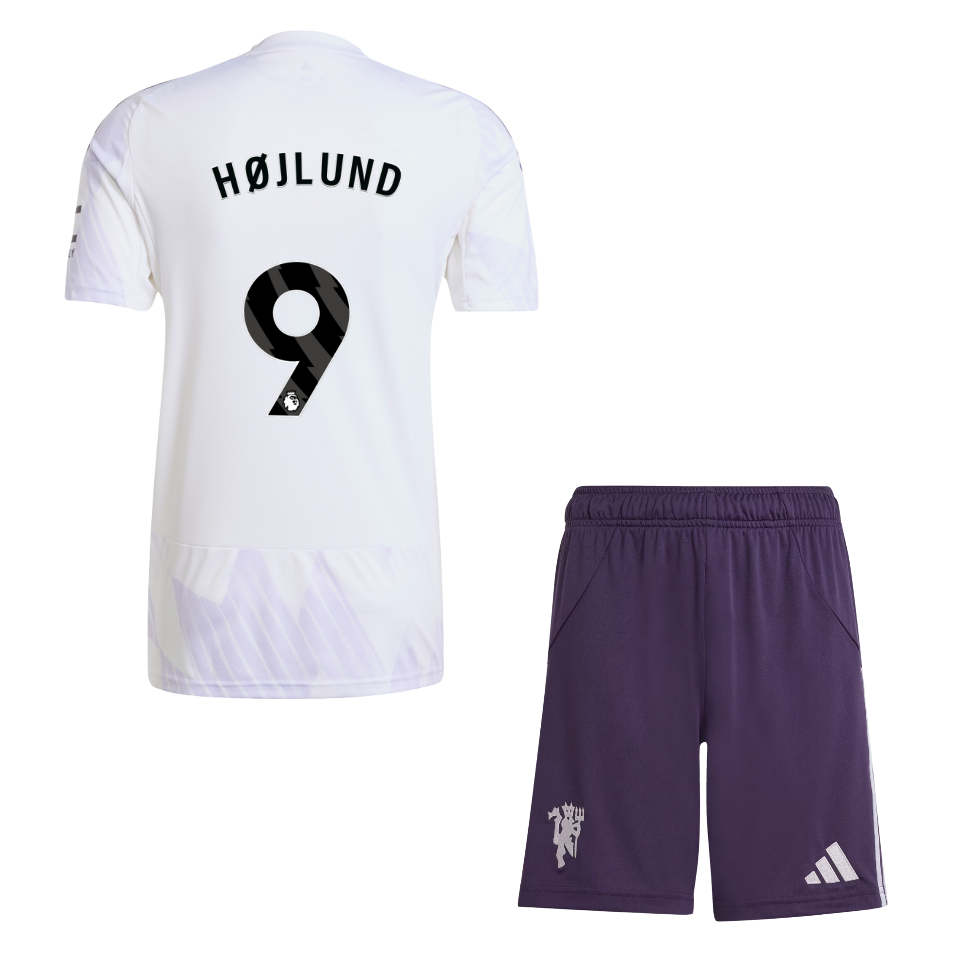 Детски Екип Adidas Manchester United Гостуващ 2025/26 (HOJLUND 9)