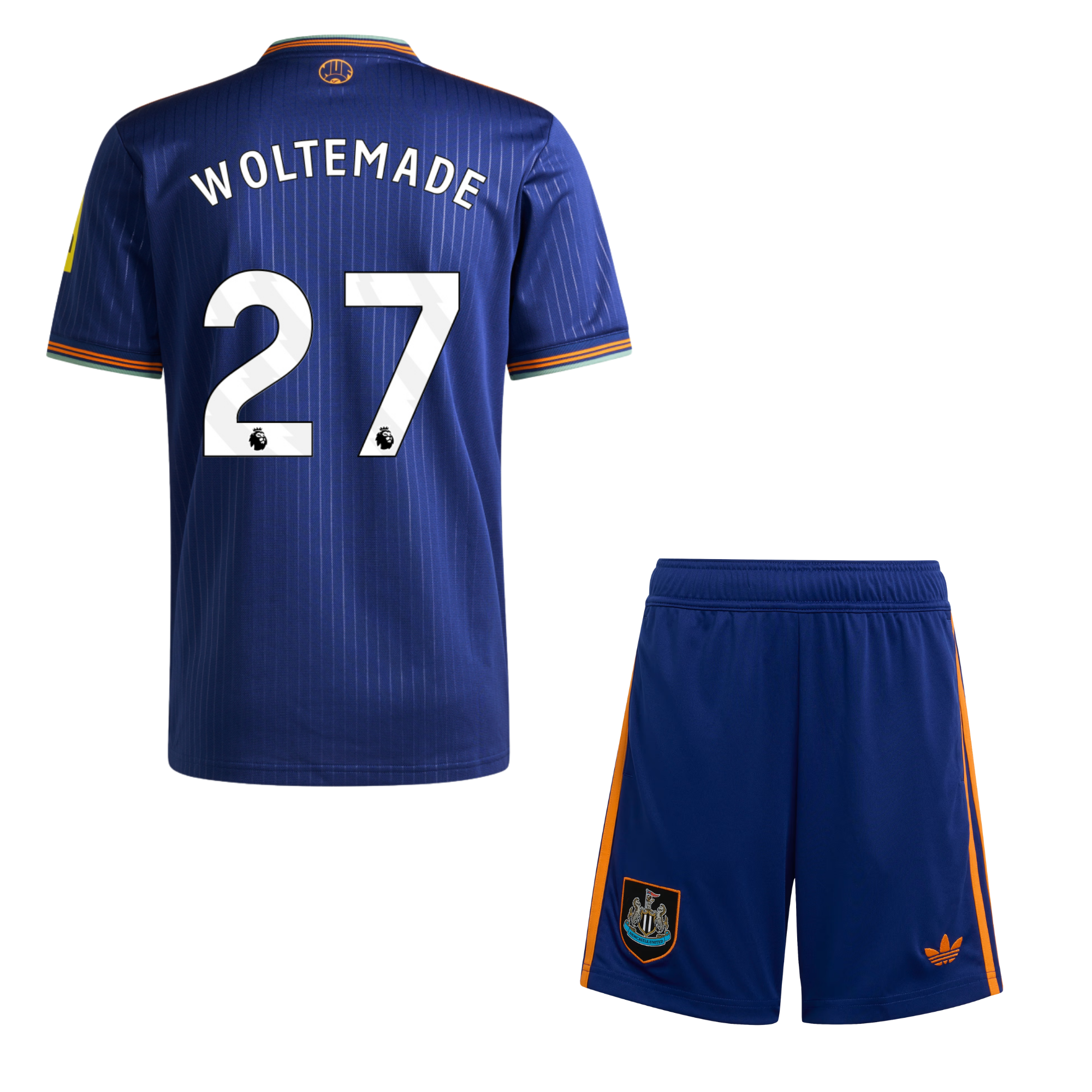 Детски Екип Adidas Newcastle United Трети 2025/26 (WOLTEMADE 27)