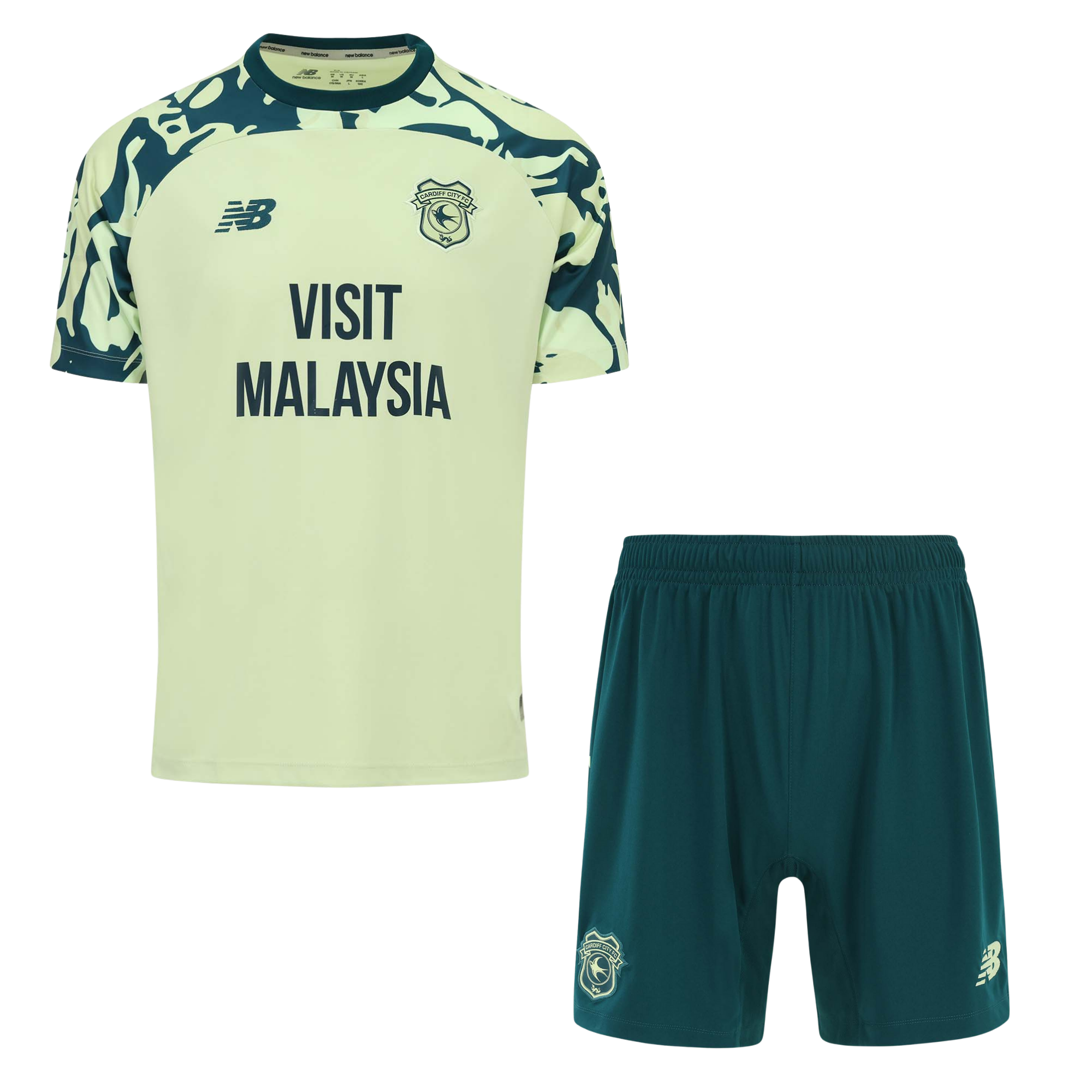 Детски Екип New Balance Cardiff City Гостуващ 2025/26