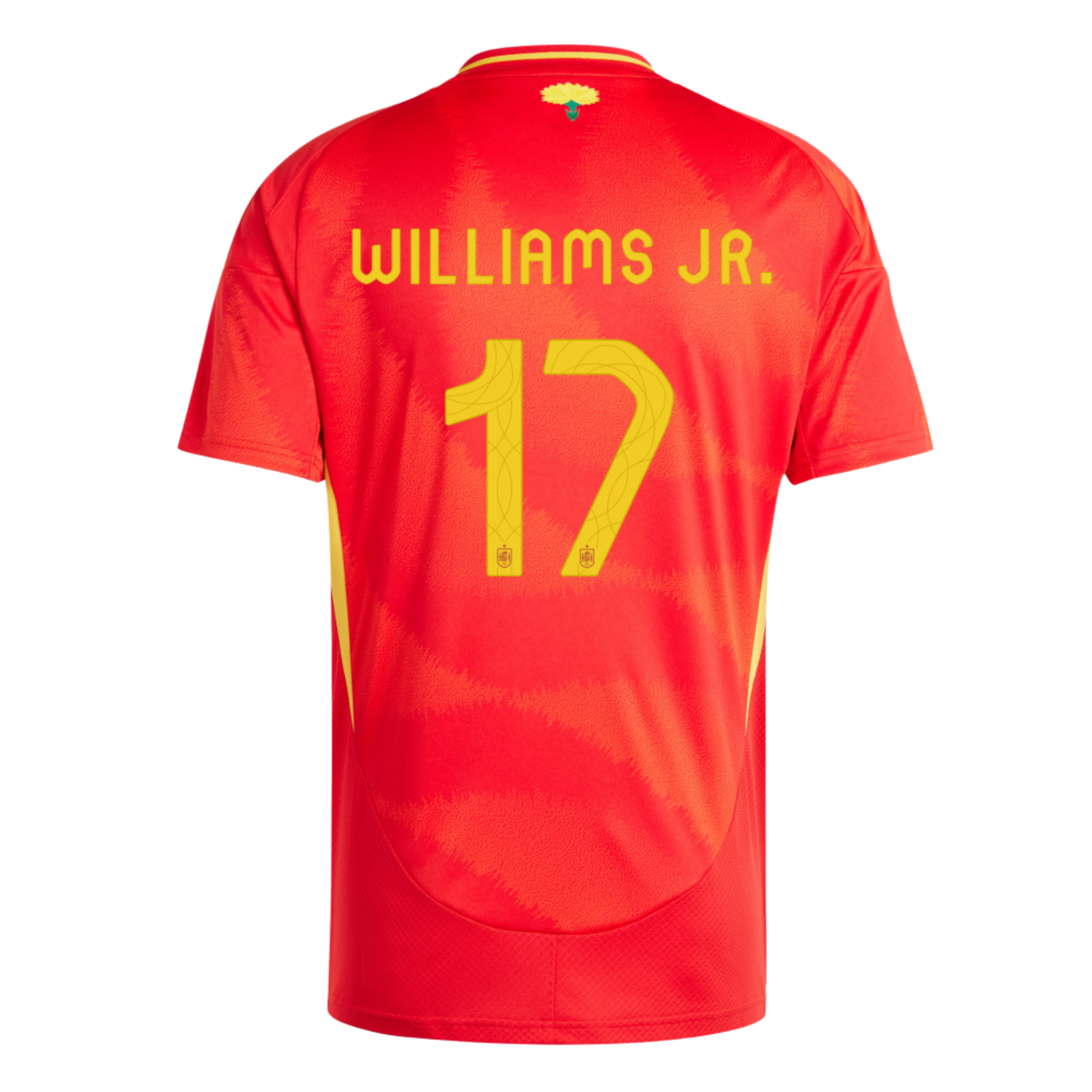 Тениска Adidas Spain Домакинска 2024 (WILLIAMS JR. 17)