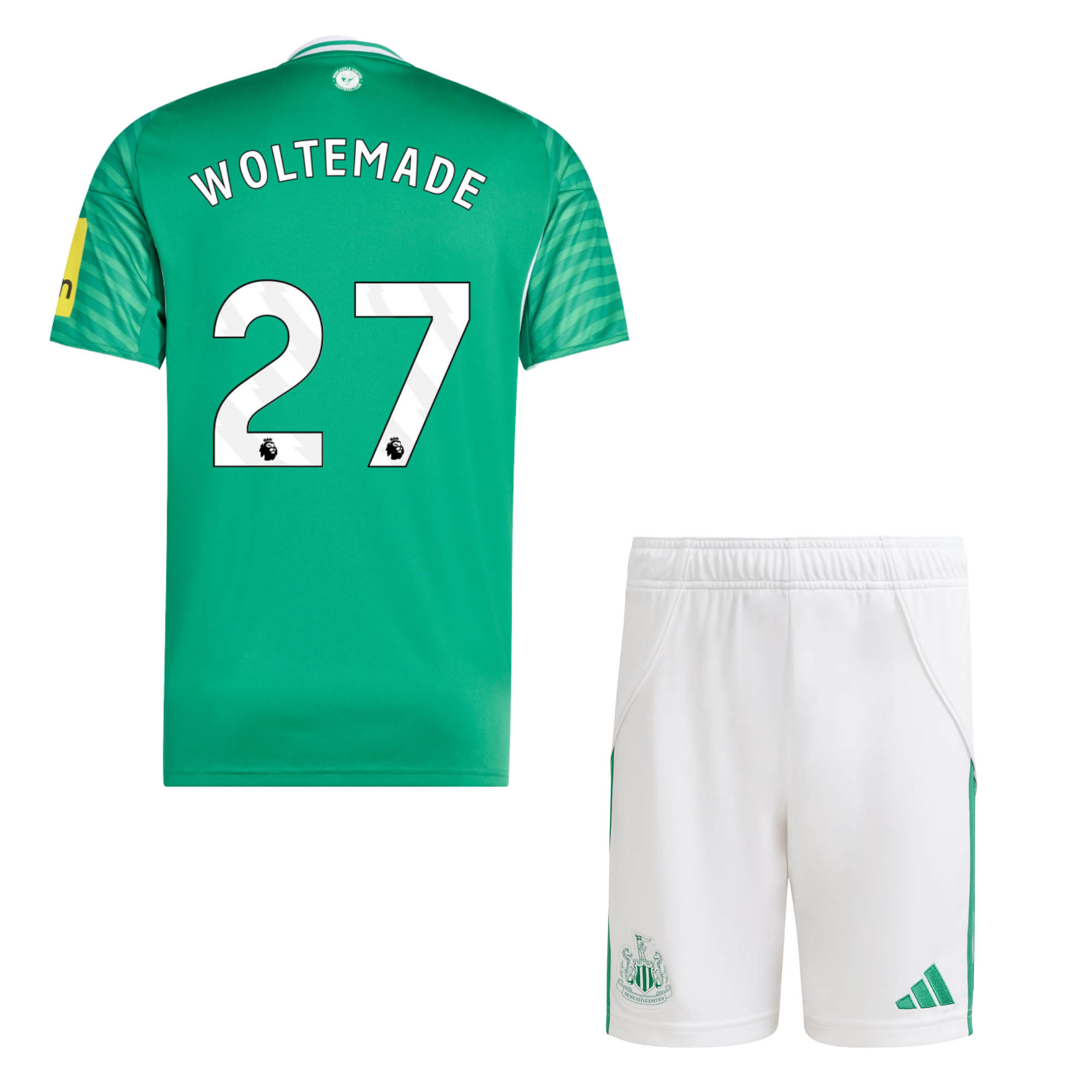 Детски Екип Adidas Newcastle United Гостуващ 2025/26 (WOLTEMADE 27)