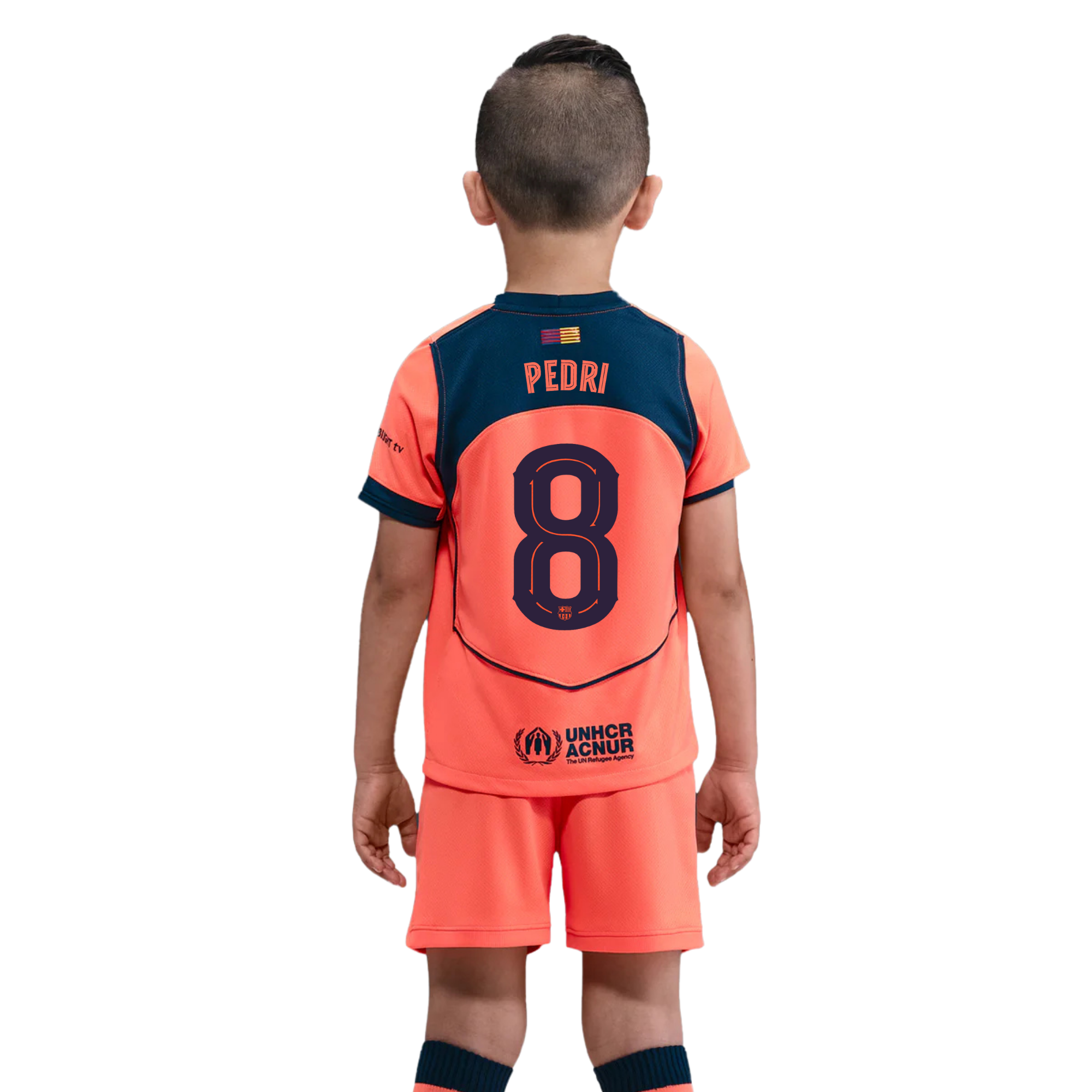 Детски Екип Nike Barcelona Трети 2025/26 (PEDRI 8)