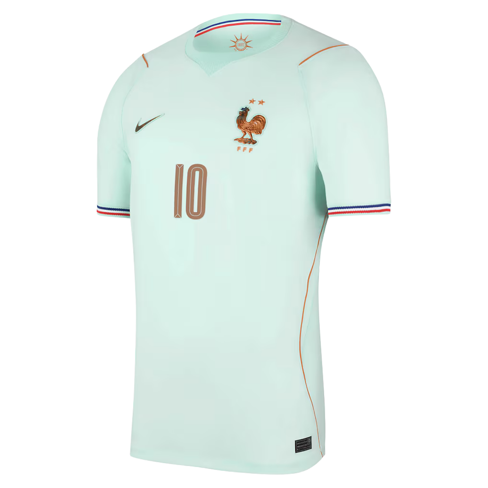 Миниатюра: Тениска Nike France Гостуваща 2026 (MBAPPE 10)