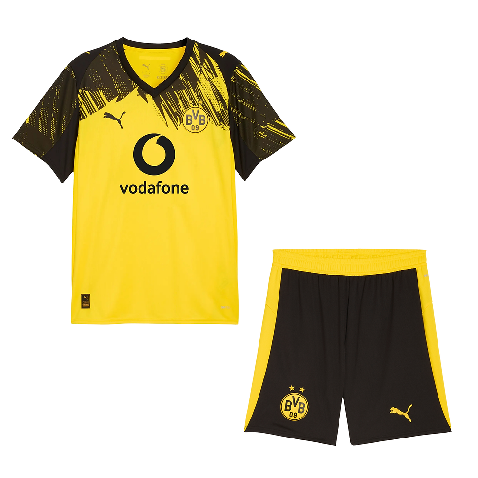 Детски Екип Puma Borussia Dortmund Домакински 2025/26