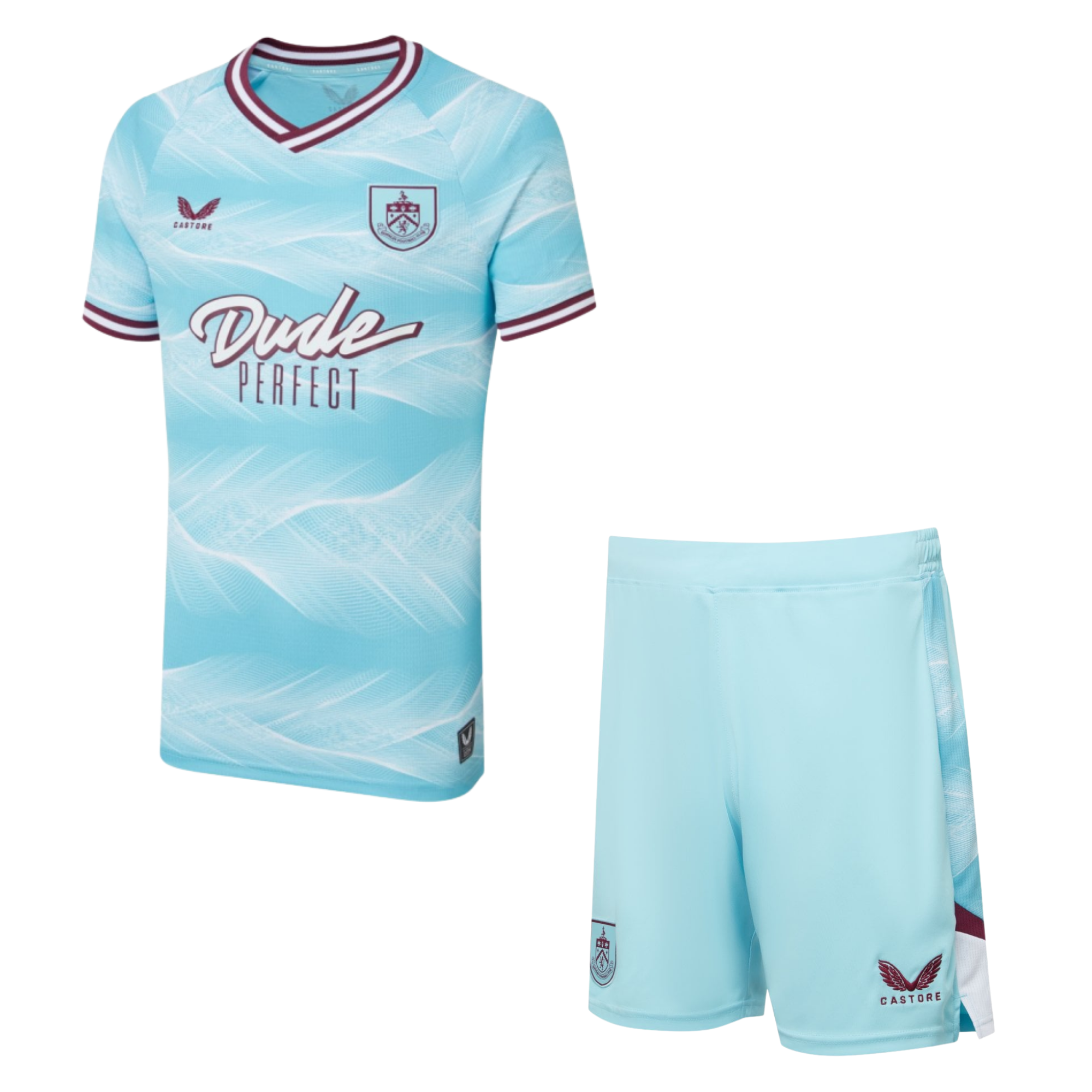 Детски Екип Castore Burnley Гостуващ 2025/26