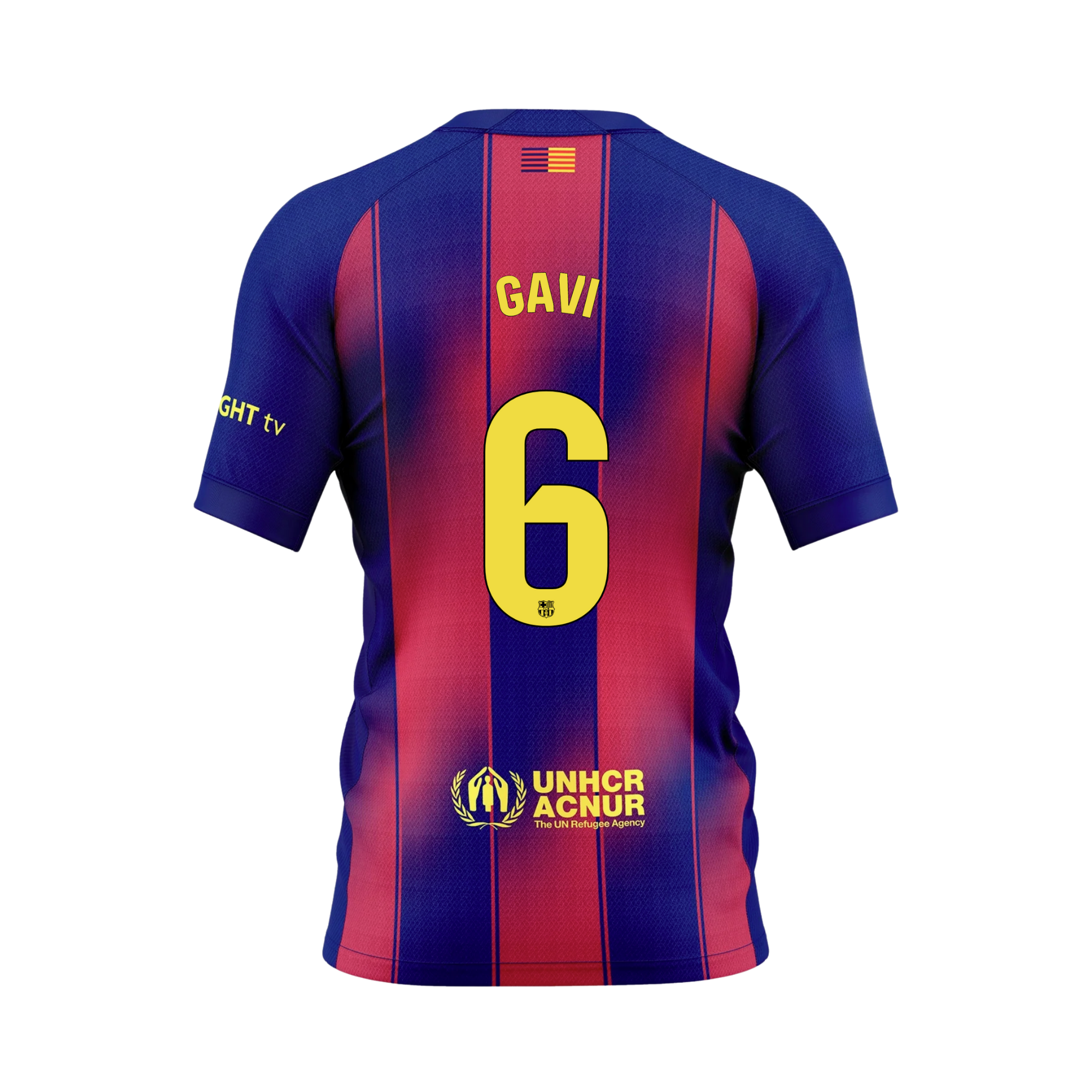 Тениска Nike Barcelona Домакинска 2025/26 (GAVI 6)