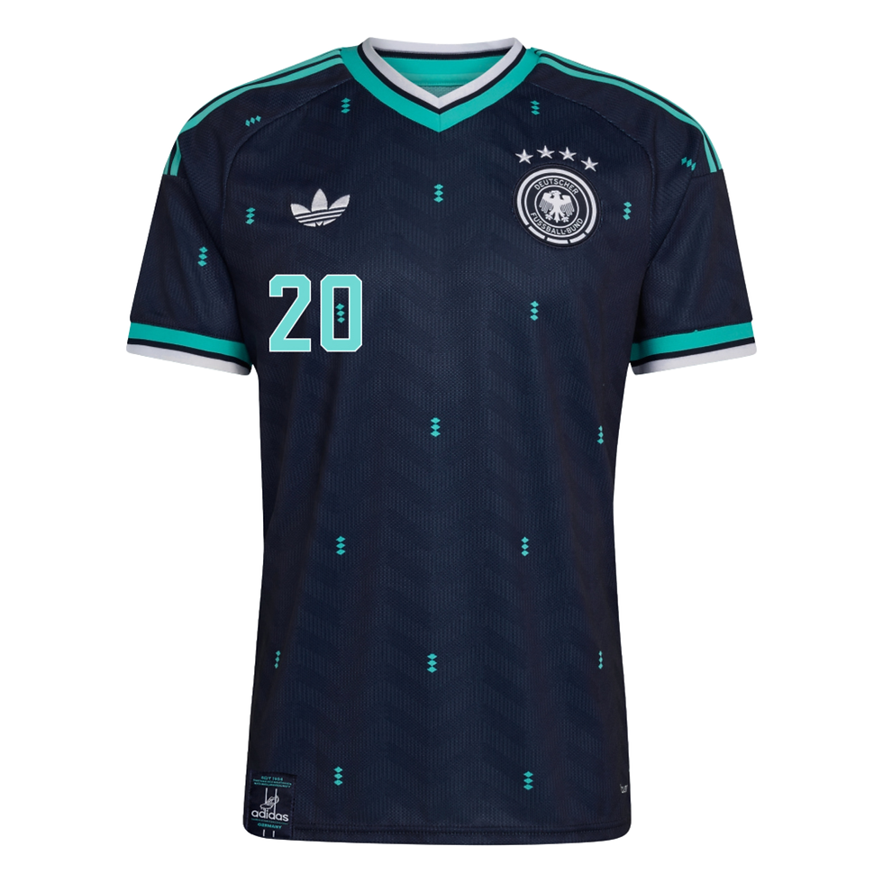 Миниатюра: Тениска Adidas Germany Гостуваща 2026 (GNABRY 20)