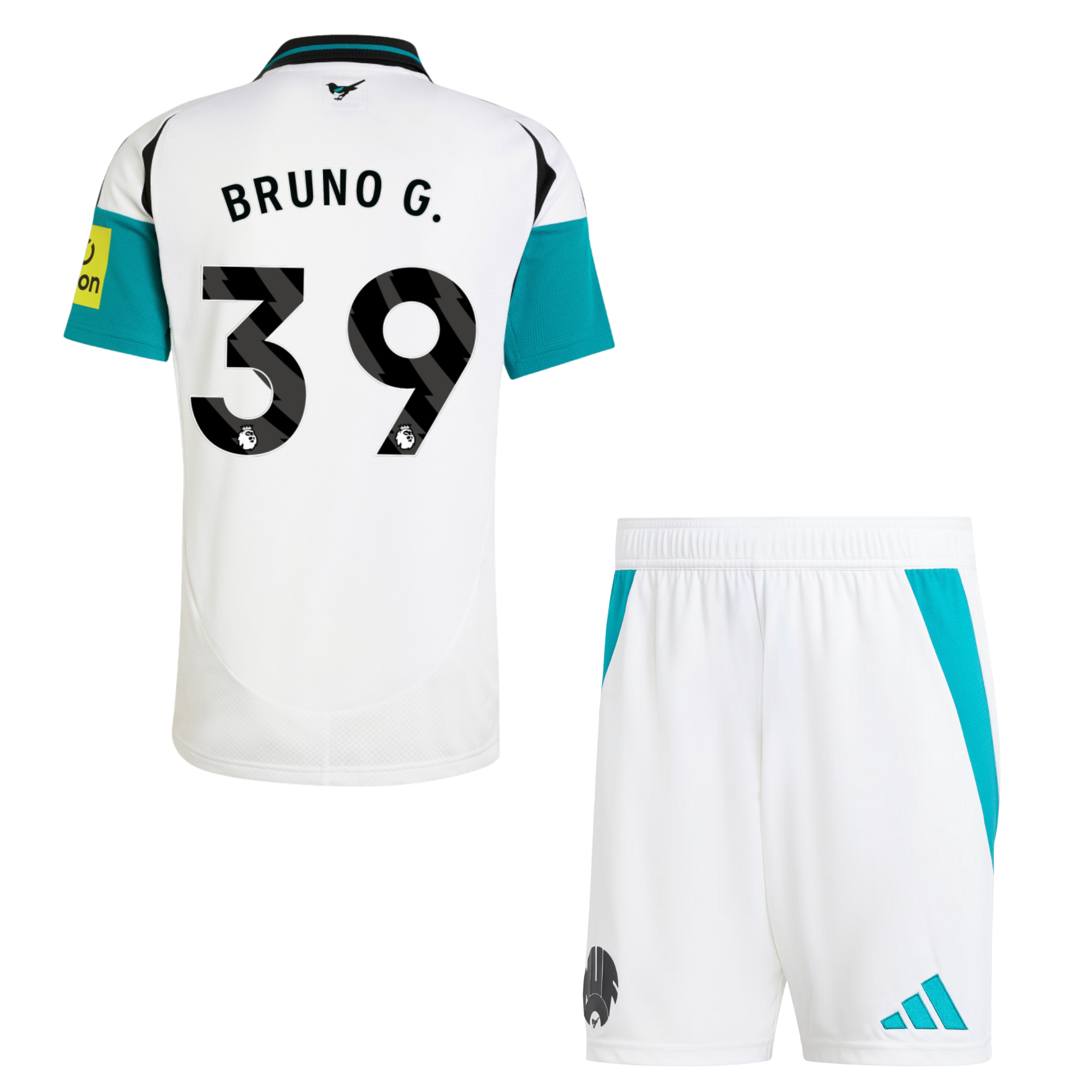 Детски Екип Adidas Newcastle United Трети 2024/25 (BRUNO G. 39)