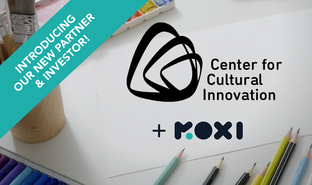 Founder Evelyne Kanakis with MOXI's crowfunding campaign on Wefunder
