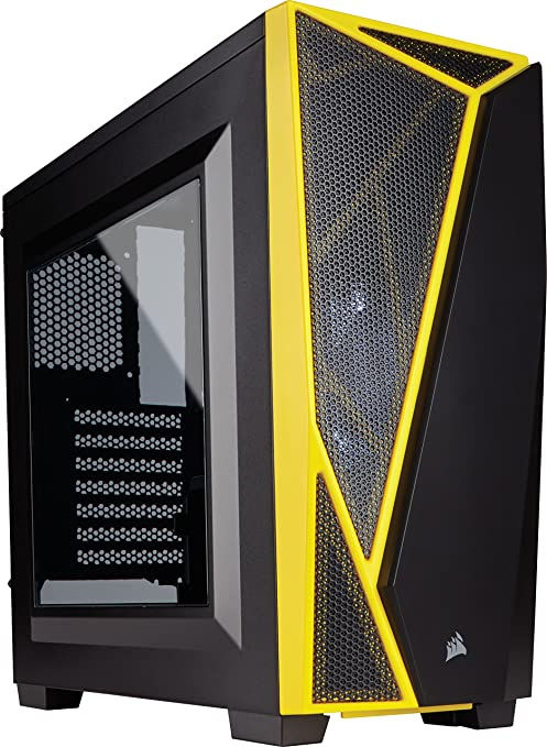 Corsair Carbide SPEC-04 - Caja de PC, Mid-Tower ATX, Ventana Lateral, Negro y Am