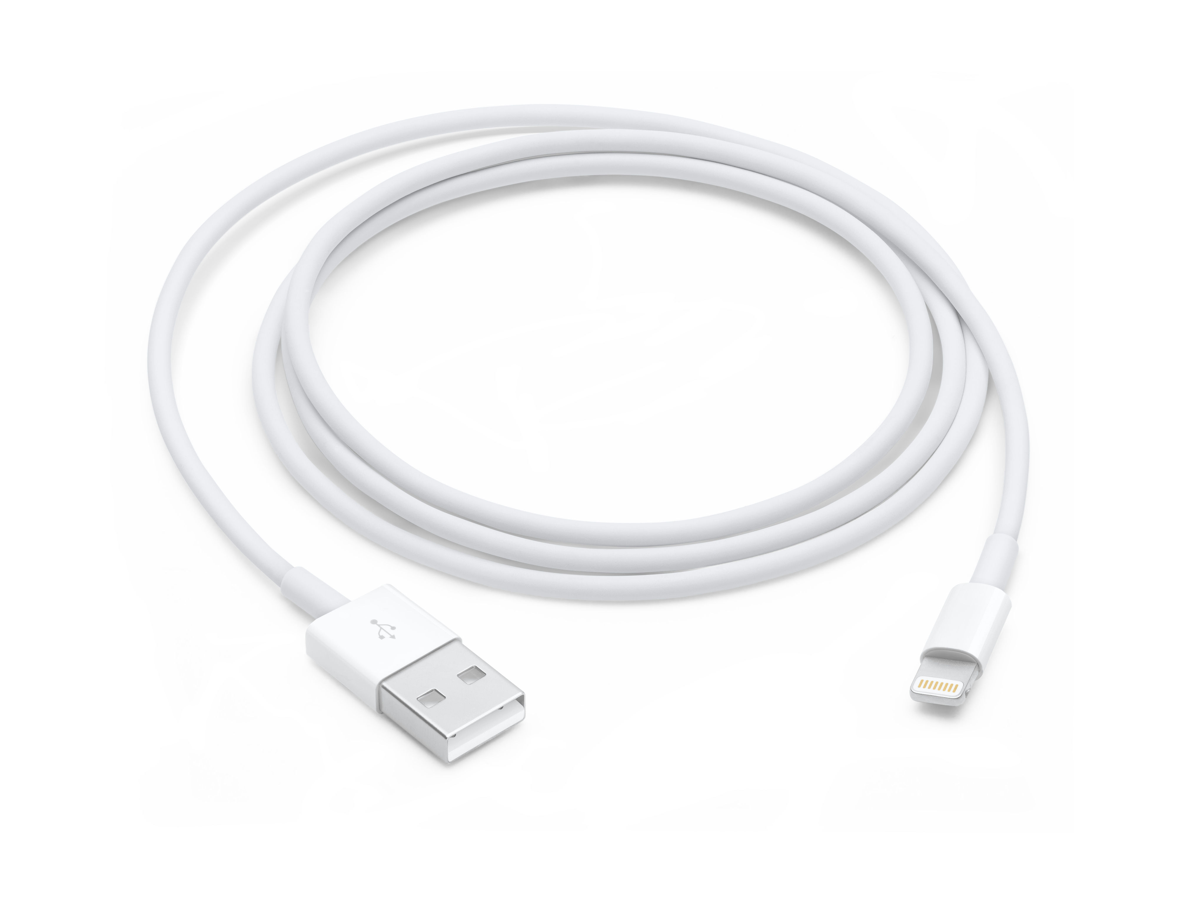 Cable color blanco para Iphone