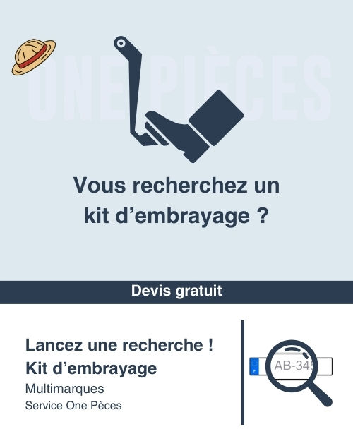 Kit d'embrayage à la demande - Partenaire du Garage auto WM Repair à Argenteuil | One Pièce