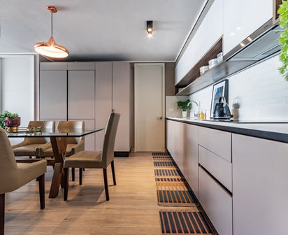 Cocina integrada comedor