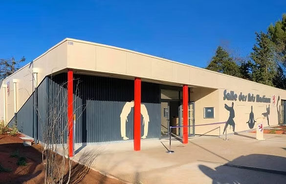 salles sportives modulaire espace marché public