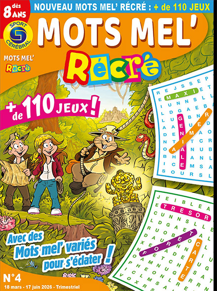 MOTS MEL' RÉCRÉ + 8 ANS
