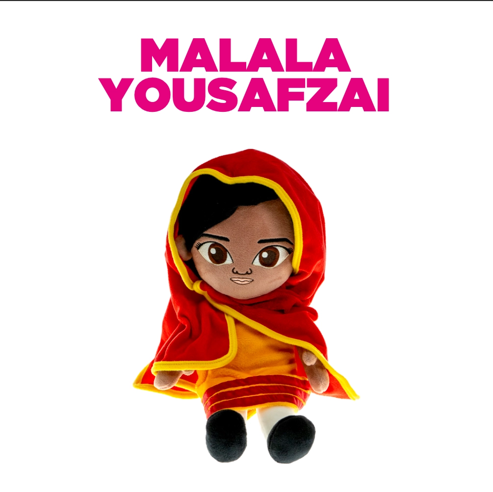 Poupée pionnière - Malala Yousafzai de Little Rebels