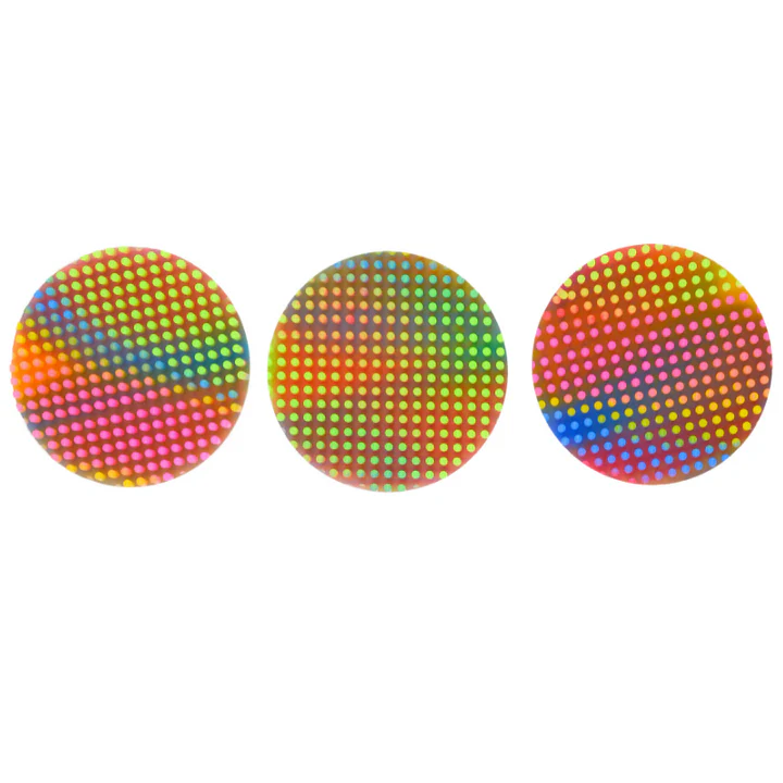 Pastilles autocollantes sensorielles