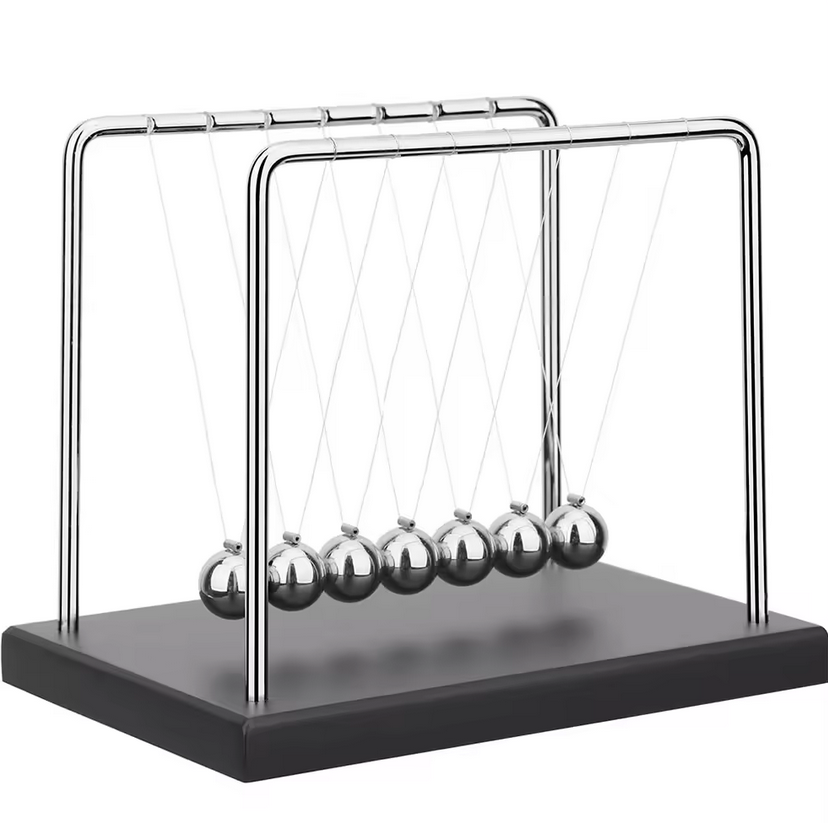 Pendule de Newton à 7 boules