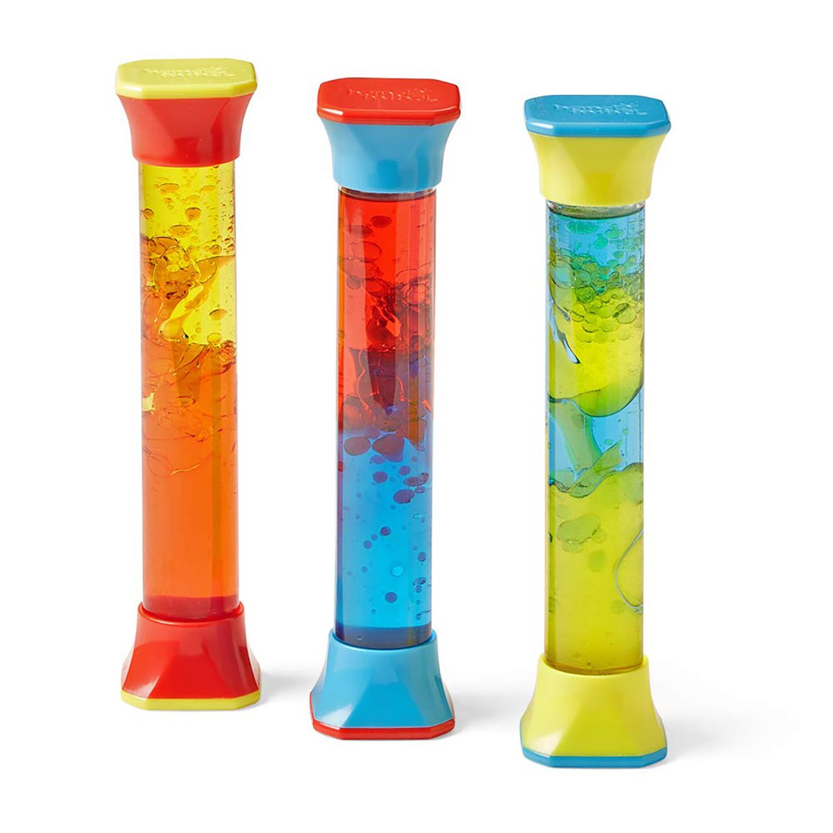 Tubes sensoriels mélange de couleurs