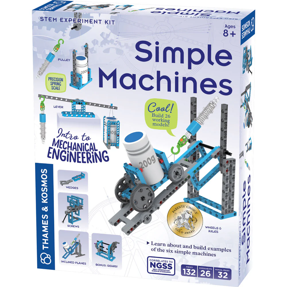 Machines Simples - ensemble d'expériences et construction