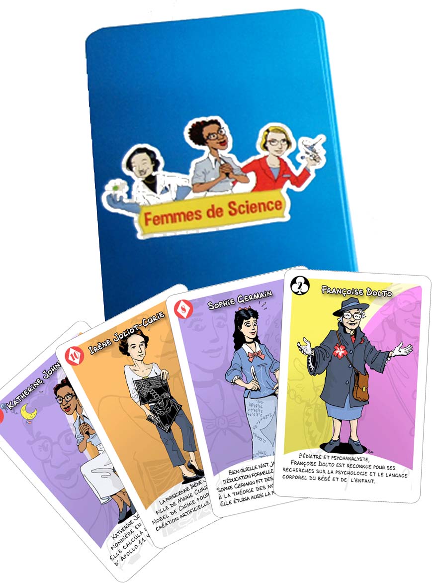 Femmes de science - jeu de cartes