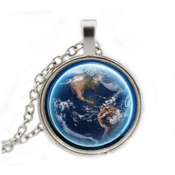 Pendentifs galaxies et planètes (plusieurs modèles)
