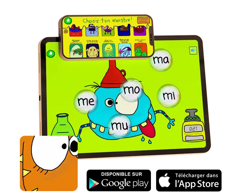 BLOUPS! Application pour apprendre à lire!