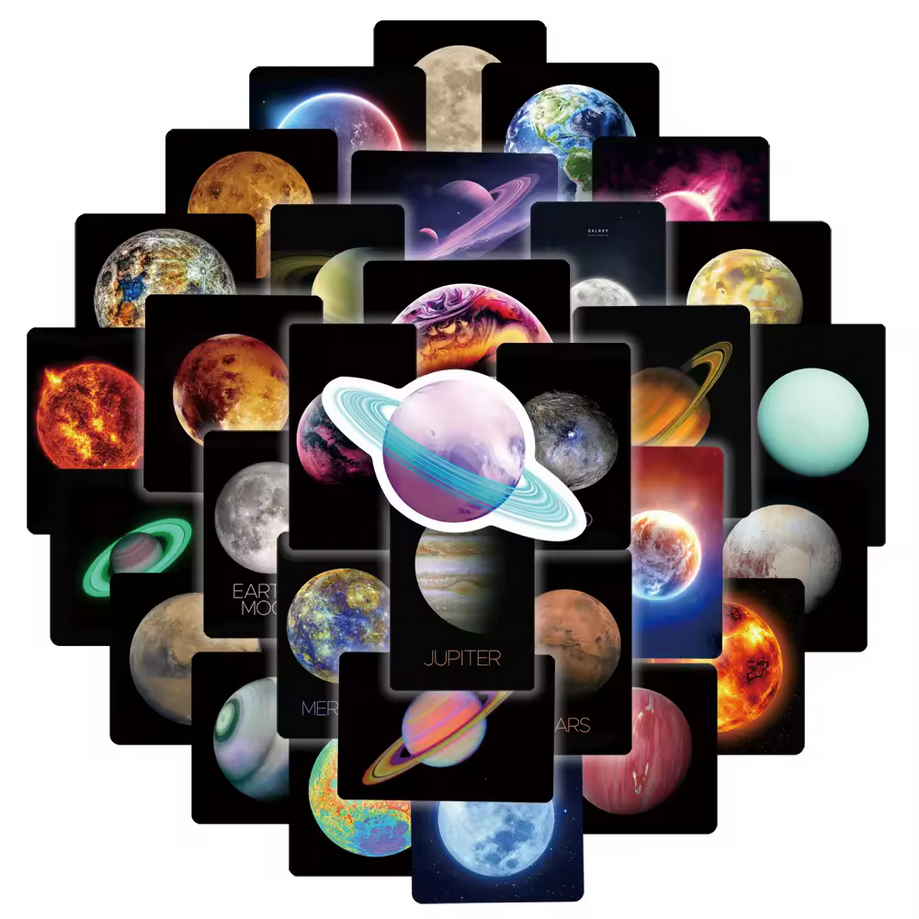 Autocollants de l'espace