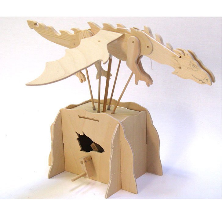 Automate en bois - Le Dragon