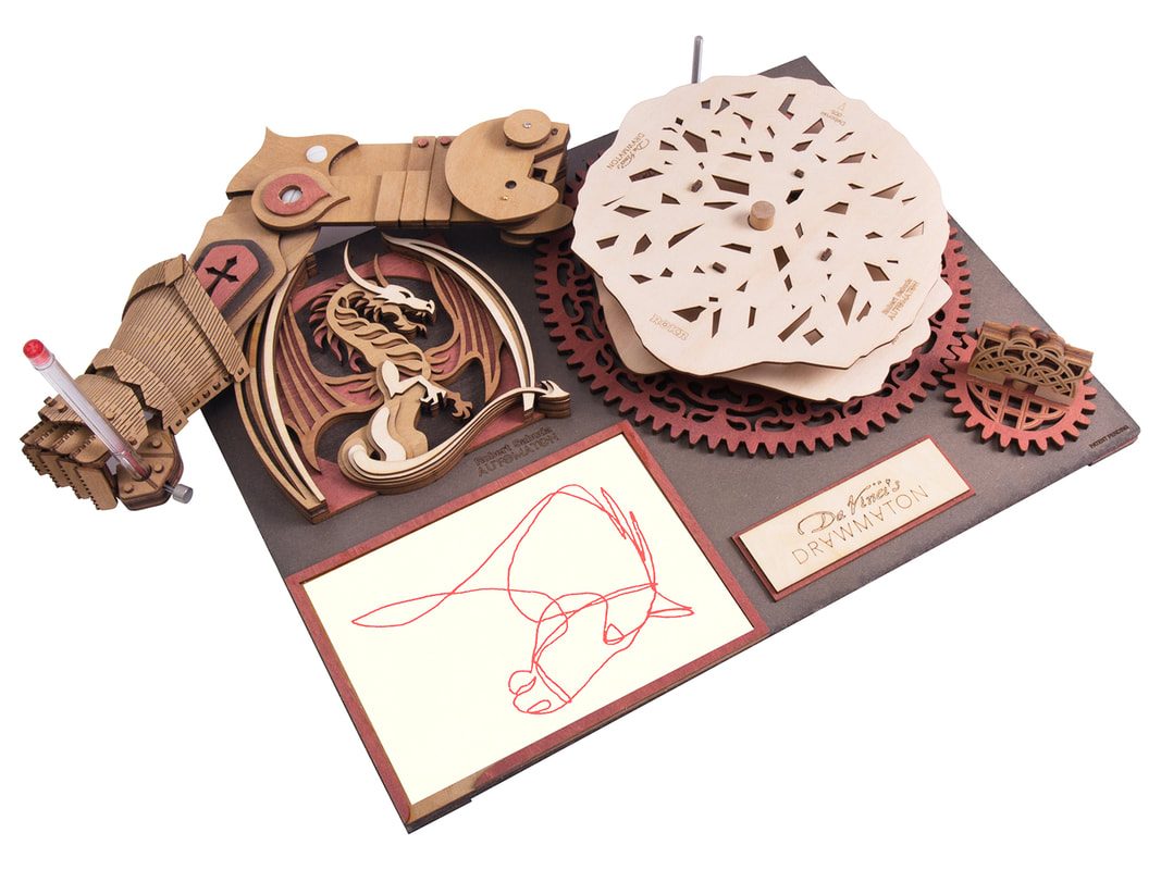 Automate à dessin de Vinci