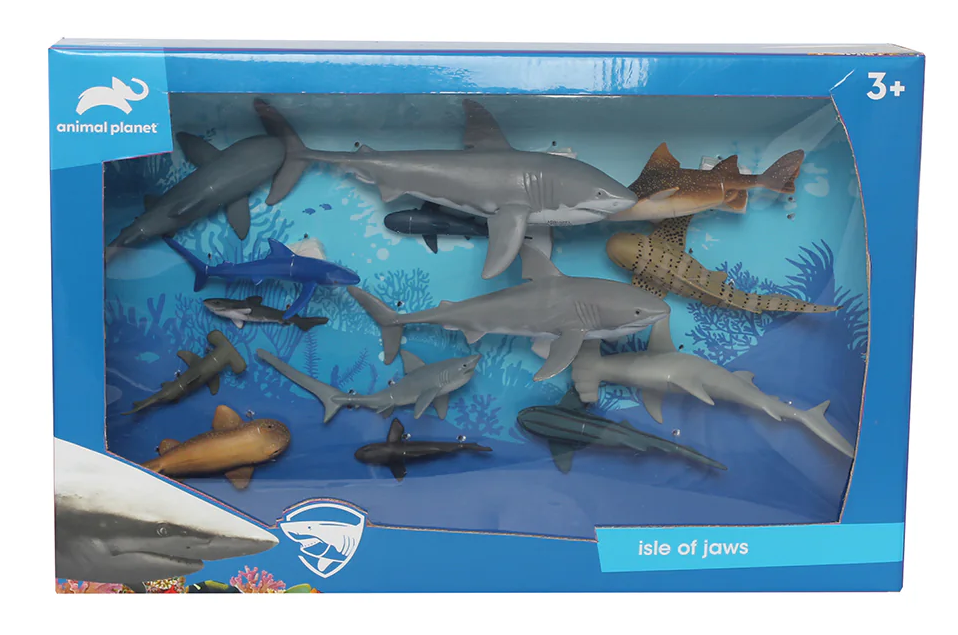 Figurines d'espèces de requins